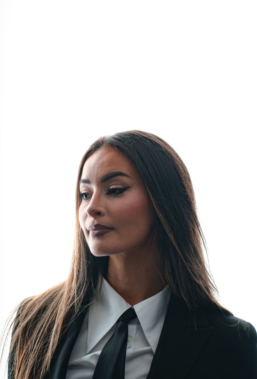 A portrait of a female entrepreneur